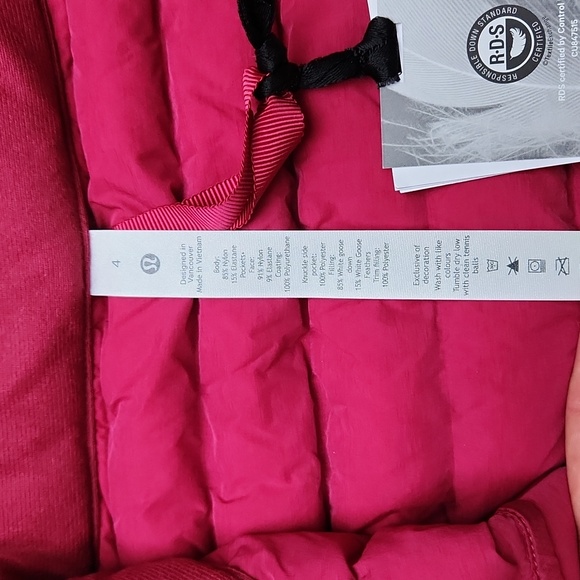 Nwt Lululemon Pack It Down Jacket - Picture 8 of 12